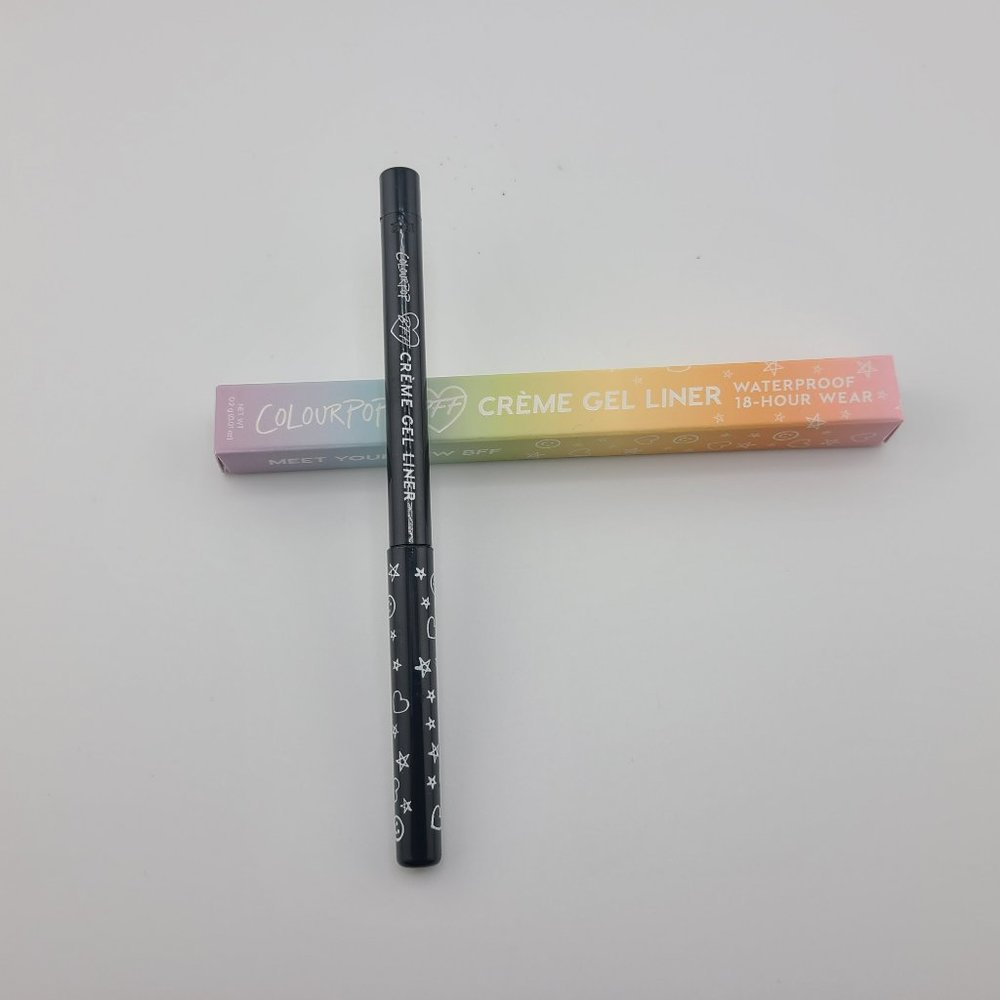 ColourPop Creme Gel Retractable Eyeliner - SWERVE (True Black)